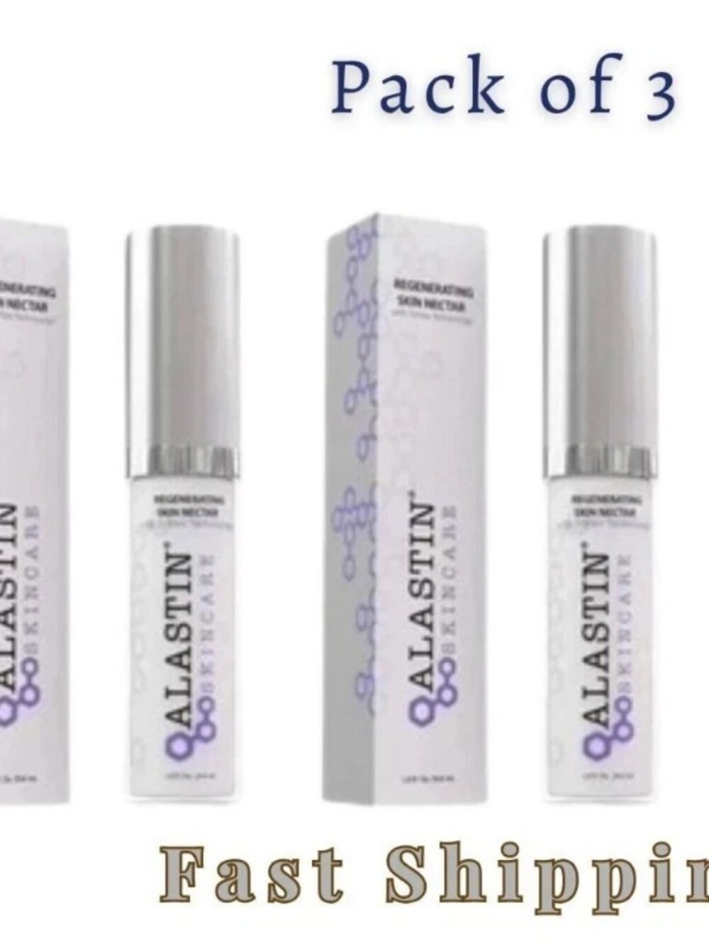 3 Pack Alastin Skincare Regenerating Skin Nectar ( 1 fl oz / 29.6 ml) NEW IN BOX